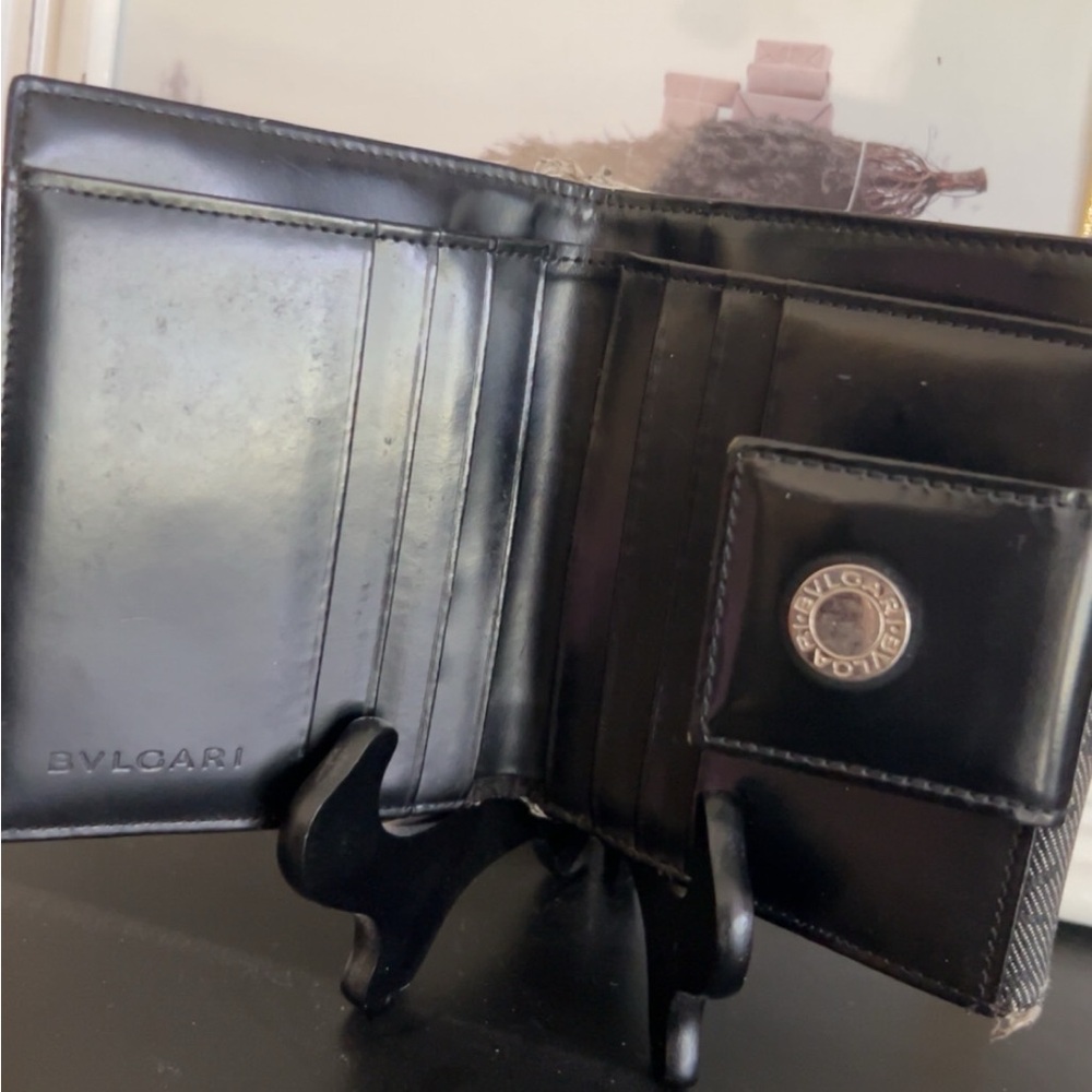 BVLGARI Denim (rare) Wallet - Picture 2 of 4